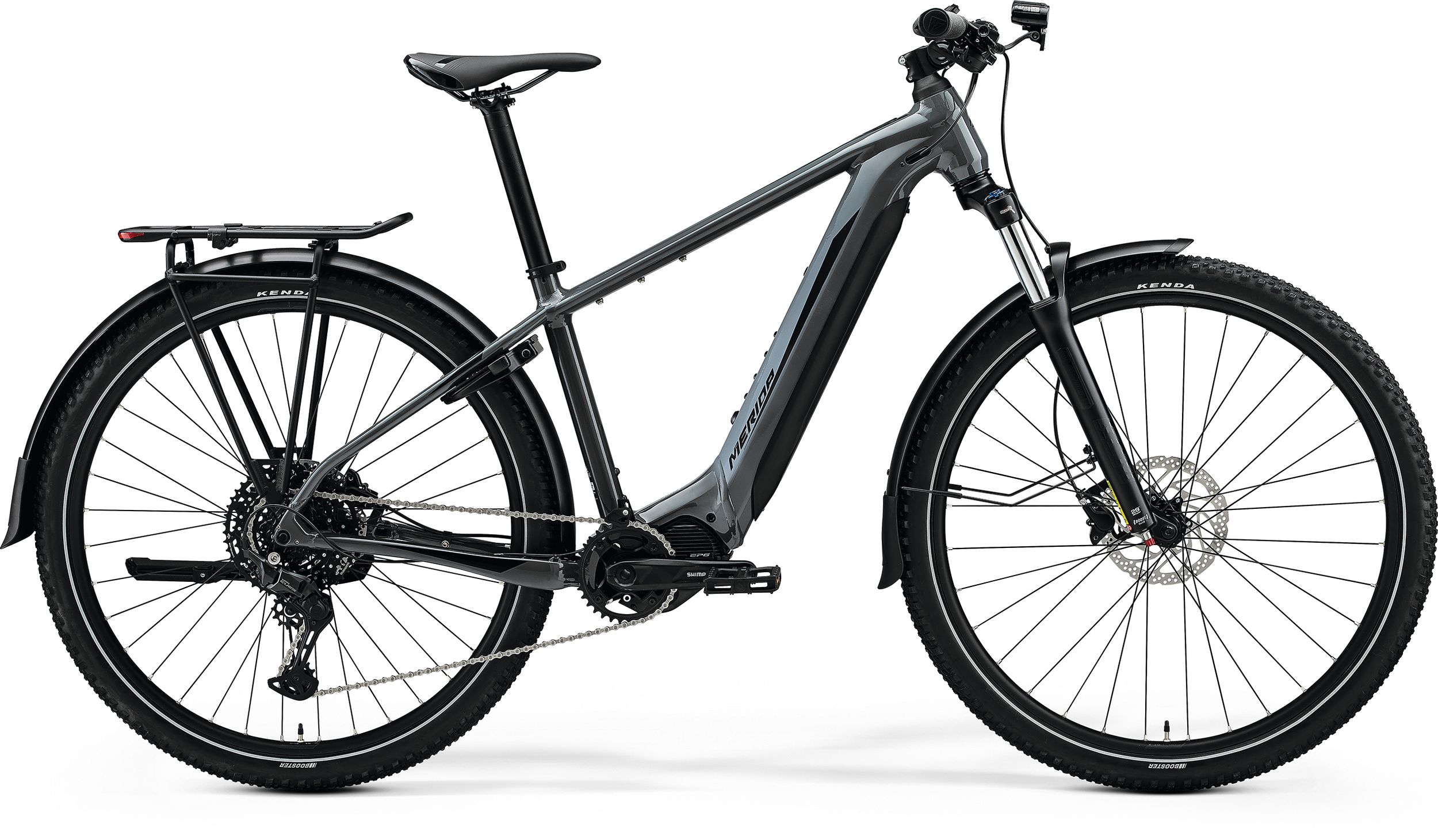 Merida Ebig.nine 400 Eq L Grå 2024 Elcykel  Hybrid från .