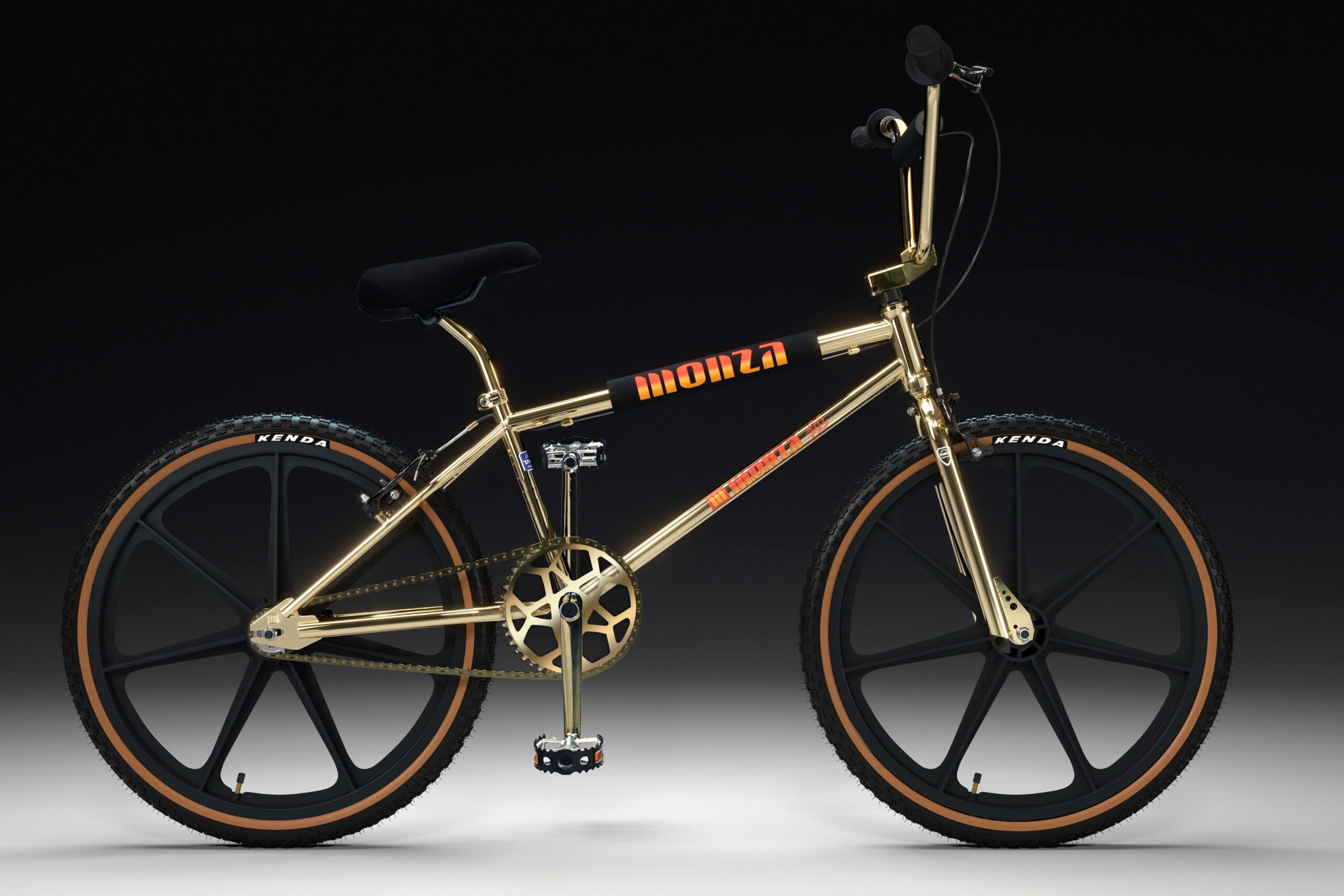 24" Monza BMX GOLD  with Skyway Black  från Monza Bicycle Club.