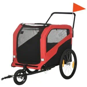 Hundcykelvagn 2i1 170x77x90 cm Hundtransport från Tildasstore.