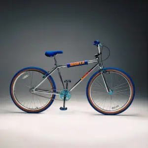 Monza 27.5" BMX Chrome/Blue  från Monza Bicycle Club.
