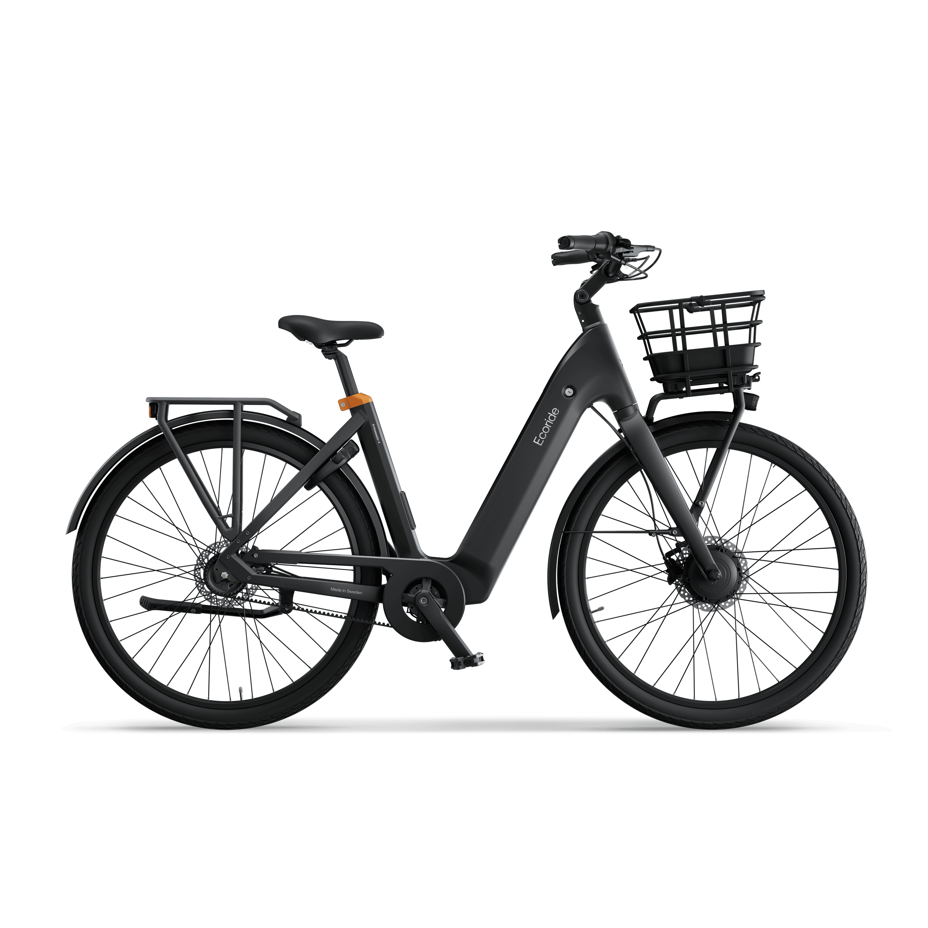 Ecoride Ambassador-4-Hubmotor-Belt-Disc-Black-Medium Home > Electric Bikes > City Electric Bikes från Ecoride.