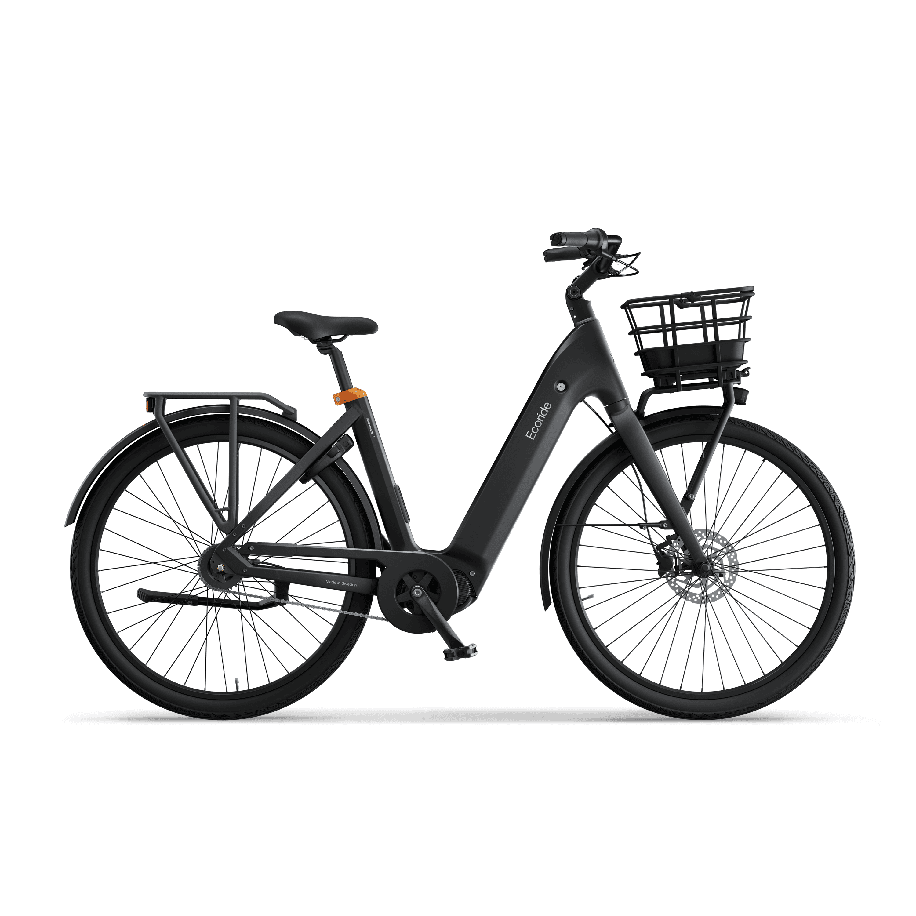 Ecoride Ambassador-4-midmotor-chain-coaster-black-medium Home > Electric Bikes > City Electric Bikes från Ecoride.