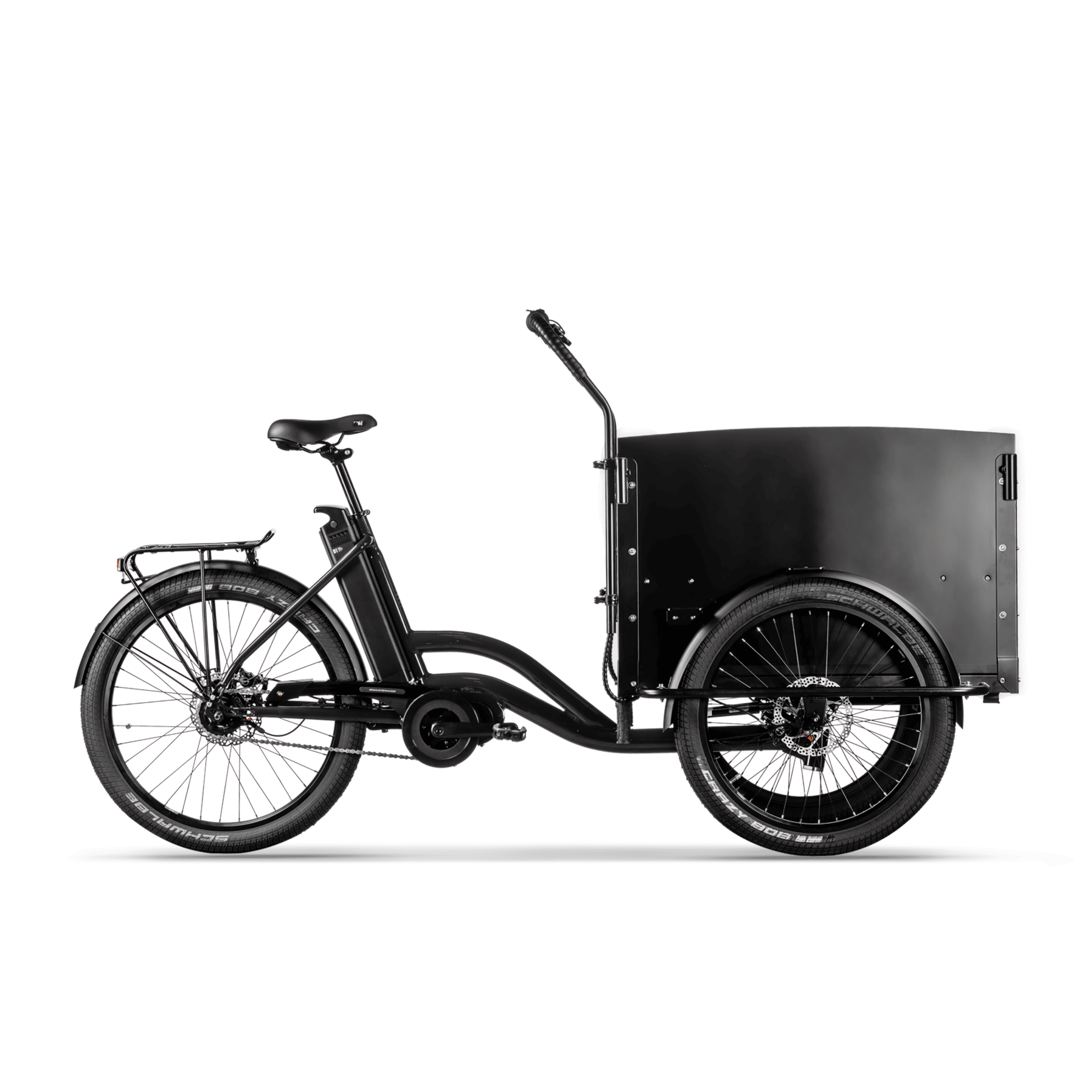 Ecoride Loader-401-midmotor-black Home > Electric Bikes > Cargo Electric Bikes från Ecoride.