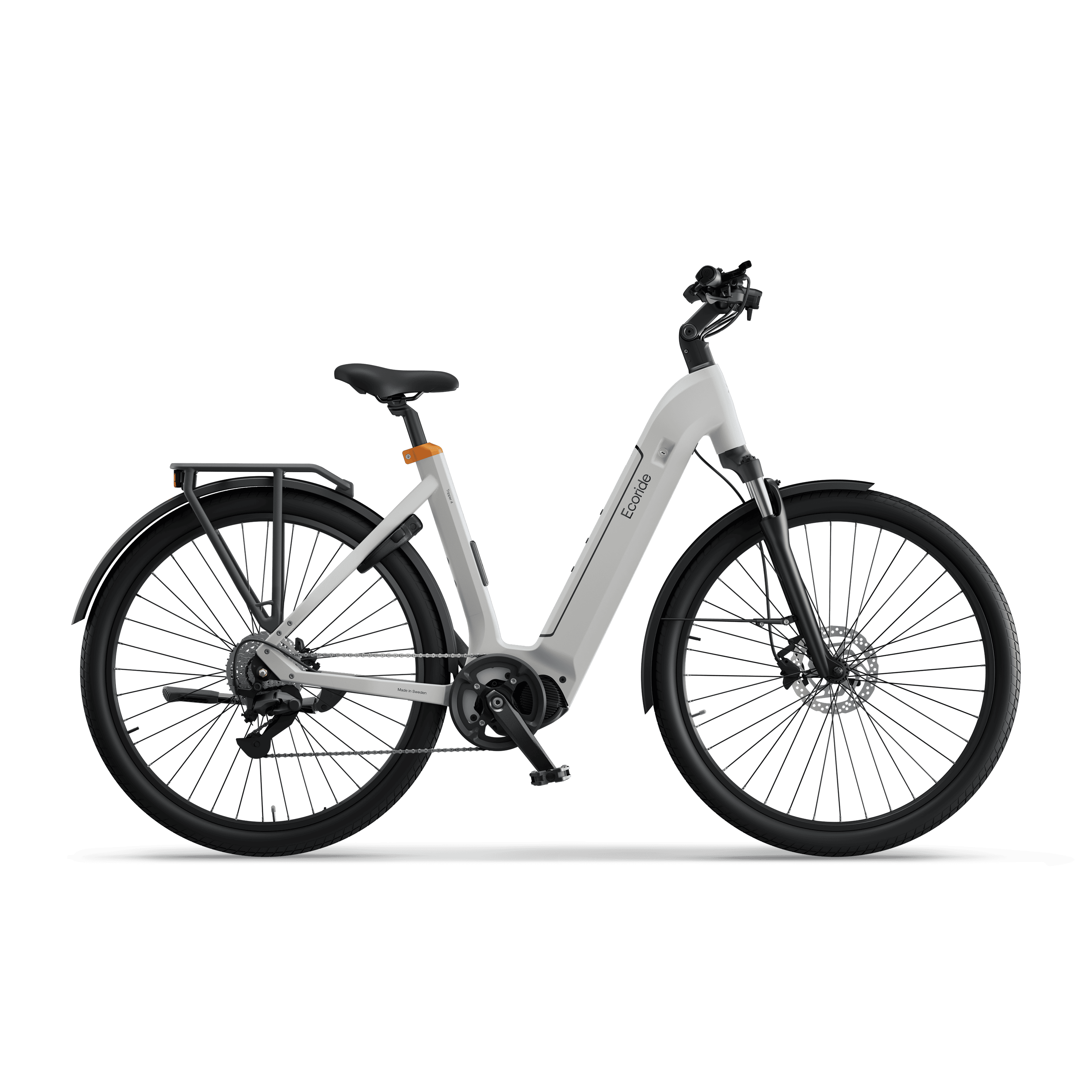 Ecoride Tripper-4-Midmotor-Low-step-white-medium Home > Electric Bikes > Hybrid Electric Bikes från Ecoride.