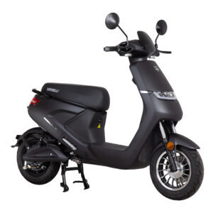 Elmoped Viarelli Piccolo LI Mattsvart 25 km/h Klass 2 från Viarelli.