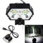 6000 Lumens 2 X CREE XM-L T6 LED USB Vattentät Lampcykel Cykellampa Fritidsprylar och Sportprylar från Fynd24.