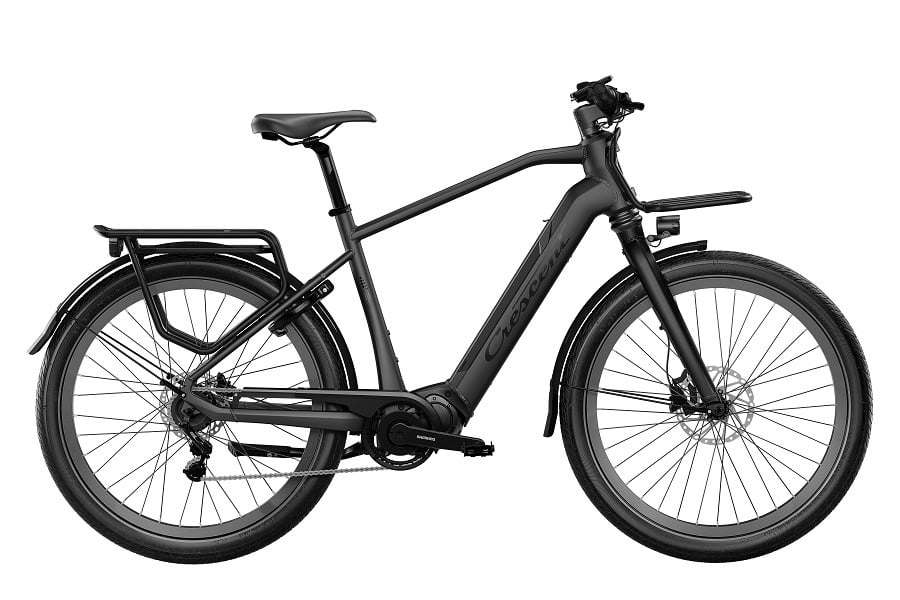 Crescent Elgot 20 5vxl 2023 55cm Svart Matt Elcykel  Hybrid 2023 från Crescent.