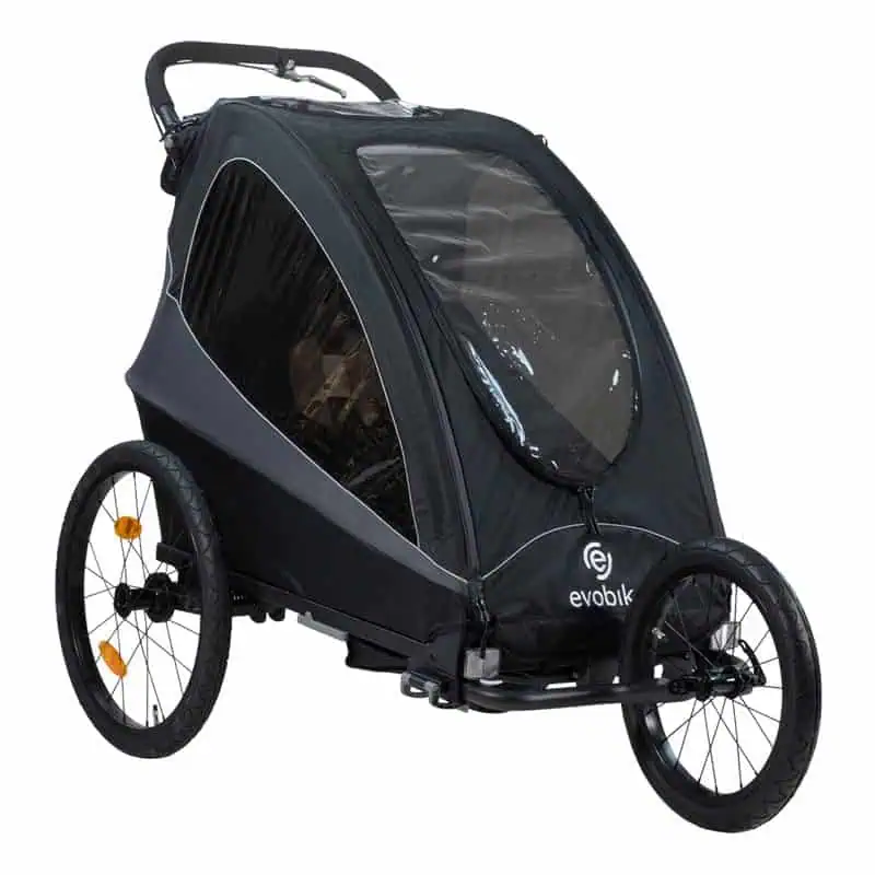 Cykelvagn Evobike Yxlan Svart / Grå från Evobike.