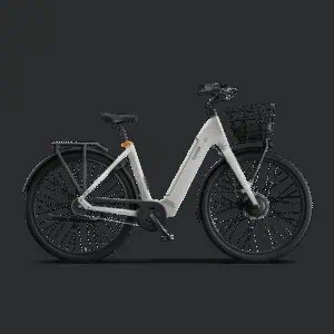 Ecoride Ambassador-4-hubmotor-chain-coaster-white-medium Home > Electric Bikes > City Electric Bikes från Ecoride.