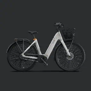 Ecoride Ambassador-4-midmotor-chain-coaster-white-medium Home > Electric Bikes > City Electric Bikes från Ecoride.