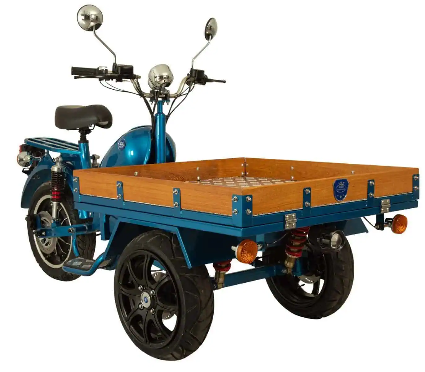 Elektrisk Flakmoped MGB Delivery Blå 3000W 45 km/h euro5 klass 1 från MGB Starbridge.