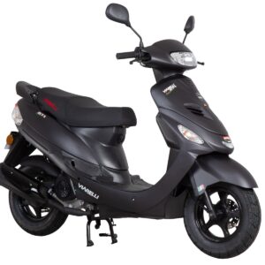 Moped Viarelli GT1 mattsvart 25 km/h Klass 2 från Viarelli.