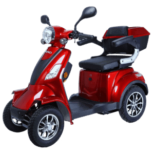 Promenadscooter Leijona 1400 - röd