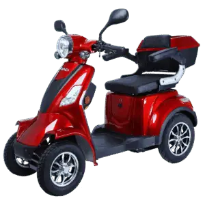Promenadscooter Leijona 1400 - röd