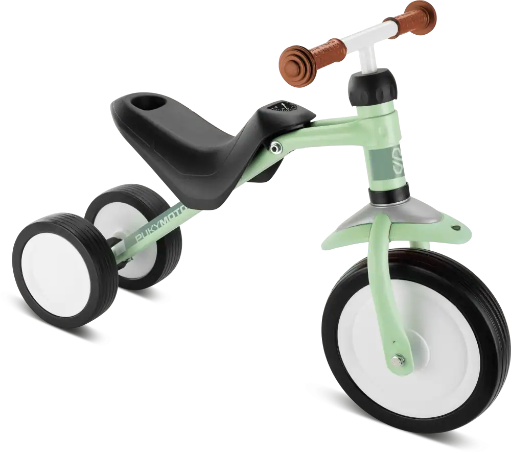 Köp en Puky Pukymoto Trehjulingen Cykel Pastel Grön 1 1/2+ År från Puky.