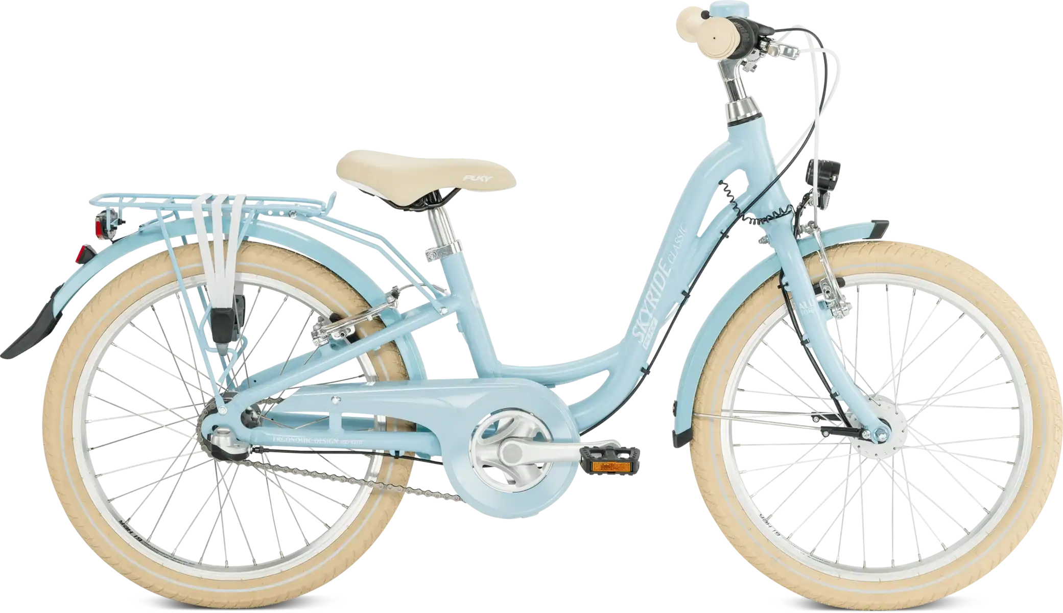 Köp en Puky Skyride 20-3 Classic alu. barncykel retroblå från Puky.