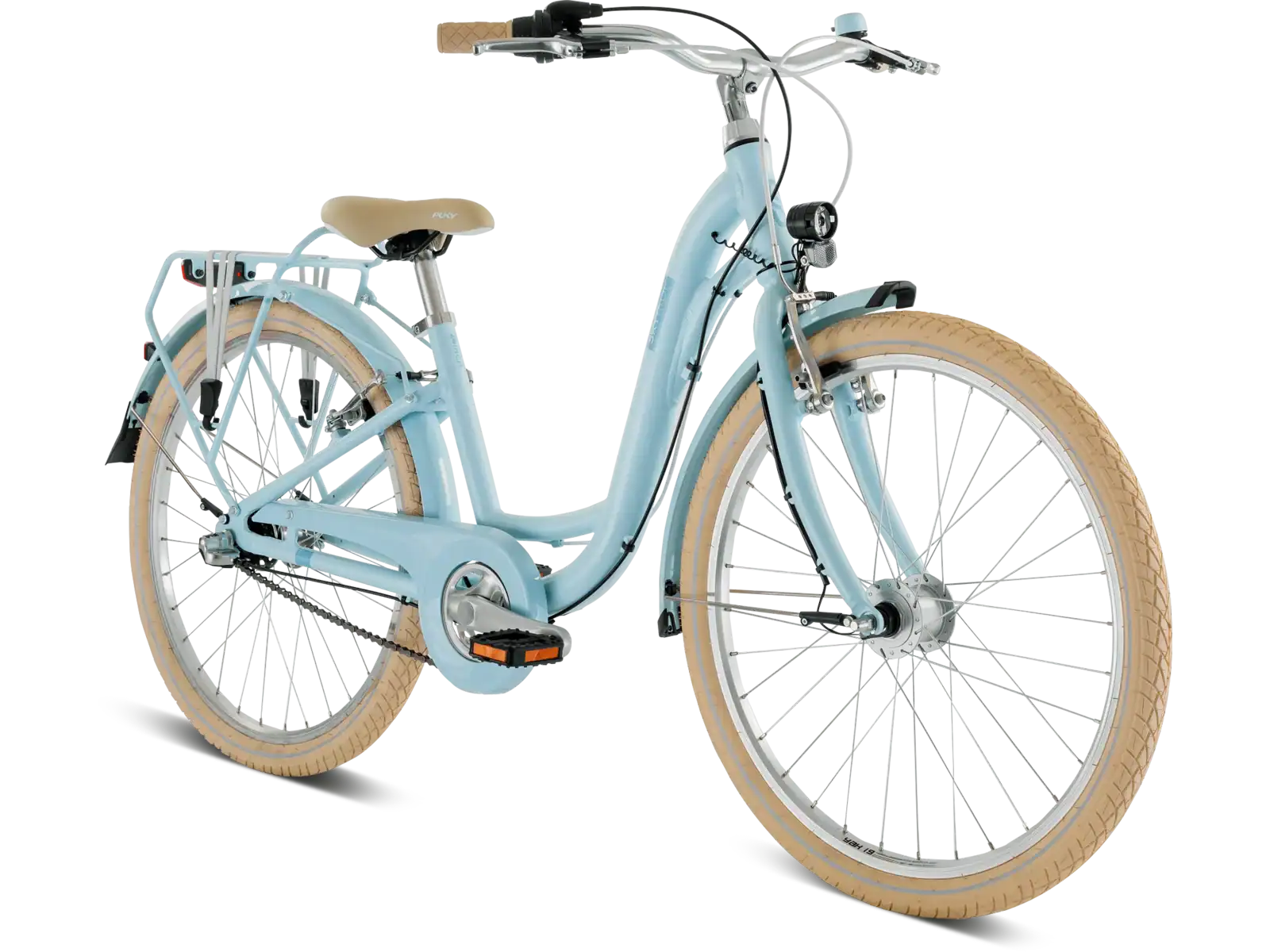 Köp en Puky Skyride barncykel 24"3 växlar retro blå från Puky.