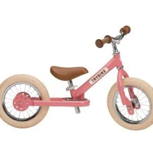 Köp en Trybike Balanscykel / Springcykel 2 Hjul Vintage Pink från Trybike.