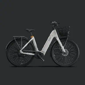 Ecoride Ambassador-4-Midmotor-Belt-Coaster-White-Medium Home > Electric Bikes > City Electric Bikes från Ecoride.