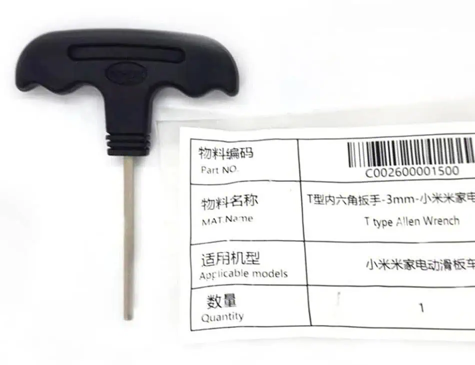 Allen Wrench-T Type-Mi Electric Scooter Scooters - Accessories från Xiaomi.