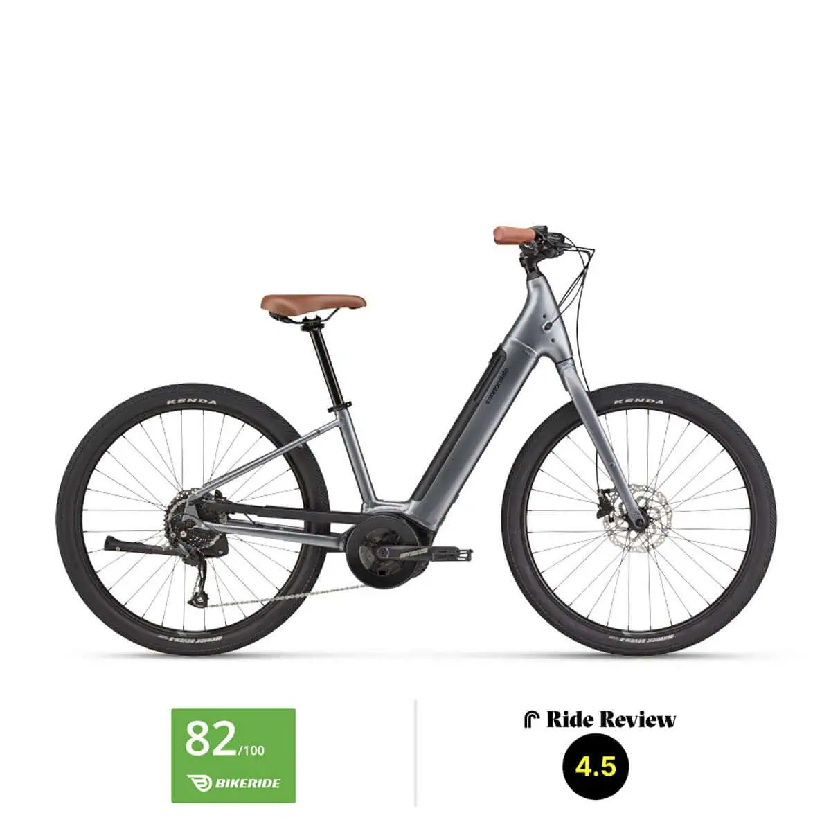 Cannondale Adventure Neo 4 Grå S Elcykel  Hybrid 2024 från .
