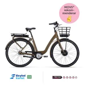 Crescent Elina 7 Vxl 2025 Brun 51cm Elcykel  Klassisk 2024 från .