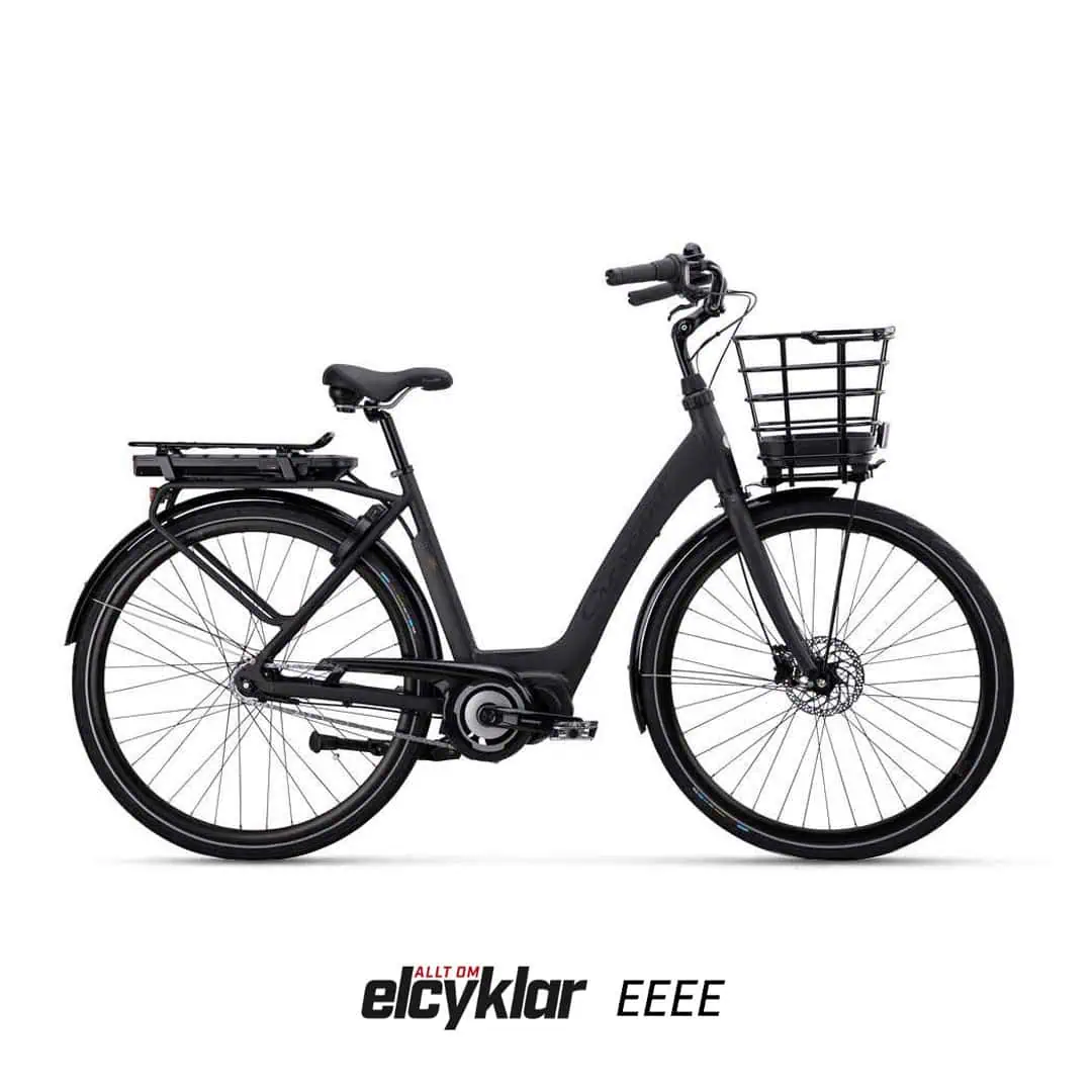 Crescent Elsa 7vxl 2025 Svart Matt Korg 55cm Elcykel  Klassisk 2024 från .