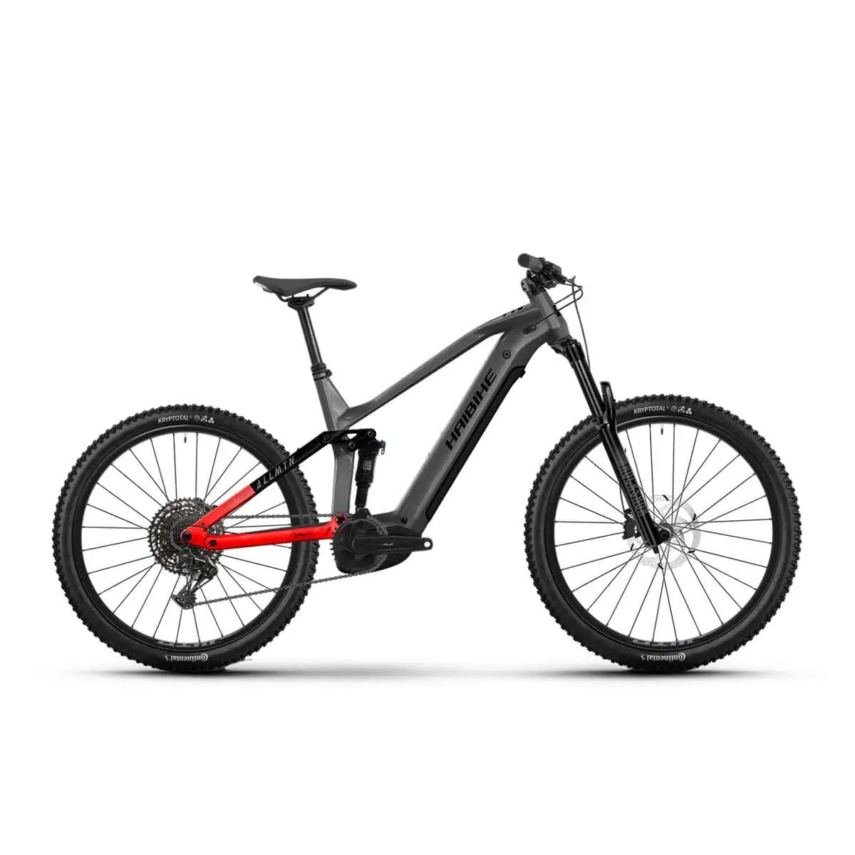 Haibike Allmtn 4 2025 Grå - 40cm Elcykel  Mountainbike 2024 från .