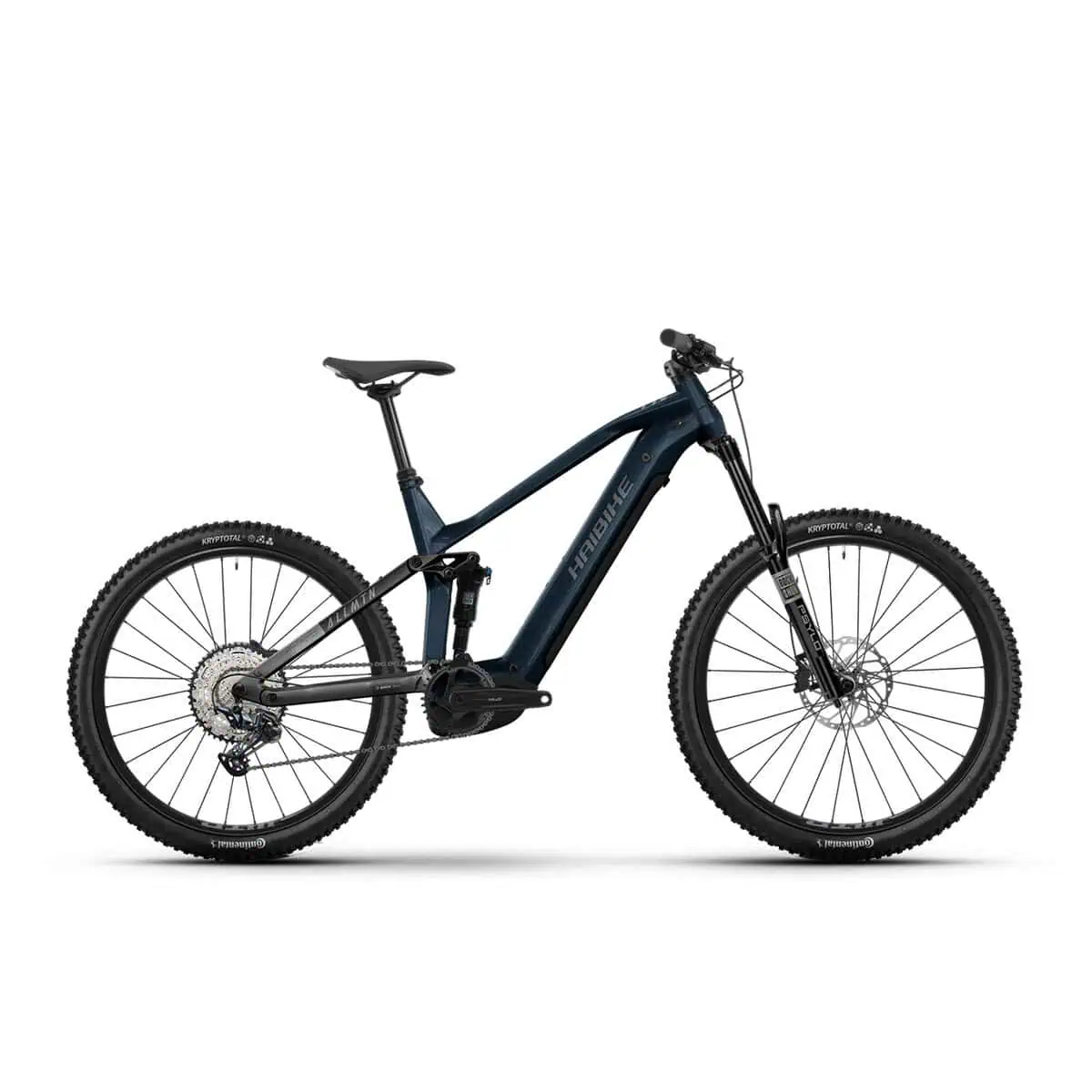 Haibike Allmtn 6 2025 Blå - 40cm Elcykel  Mountainbike 2024 från .