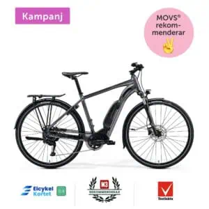 Merida Espresso 300 Se Eq S Grå Elcykel  Hybrid 2024 från .