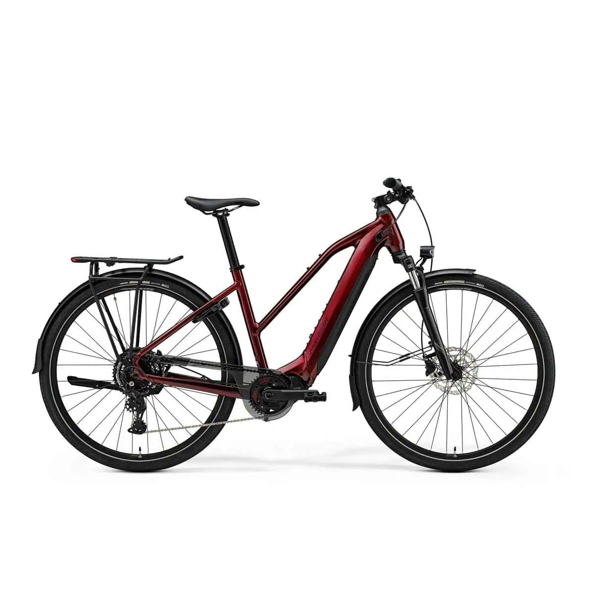 Merida Espresso 400 Eq Vinröd/svart 2025 - S Elcykel  Hybrid 2024 från .