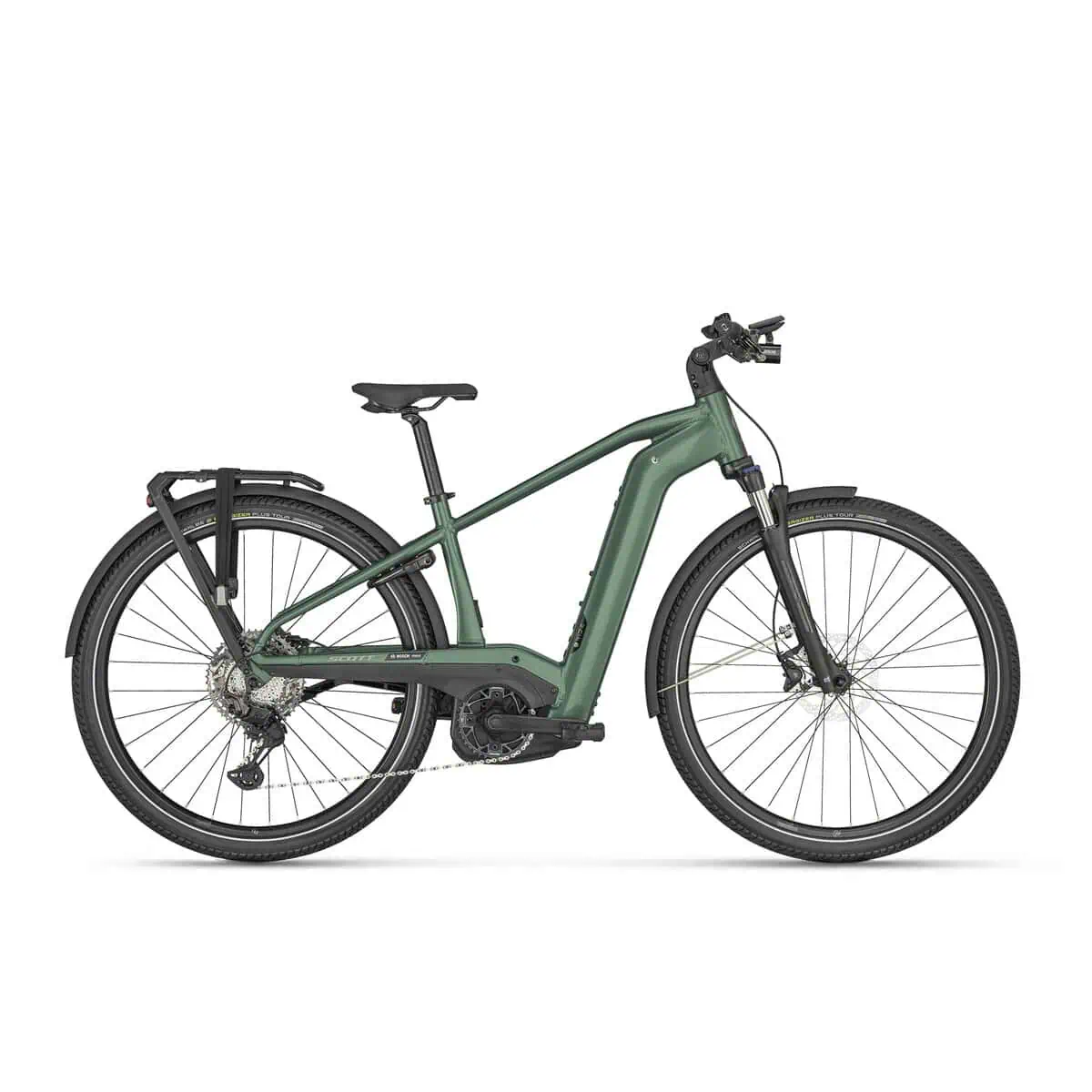 Scott Bike Sub Sport Eride 10 Men M 2024 Grön Elcykel  Hybrid 2024 från .