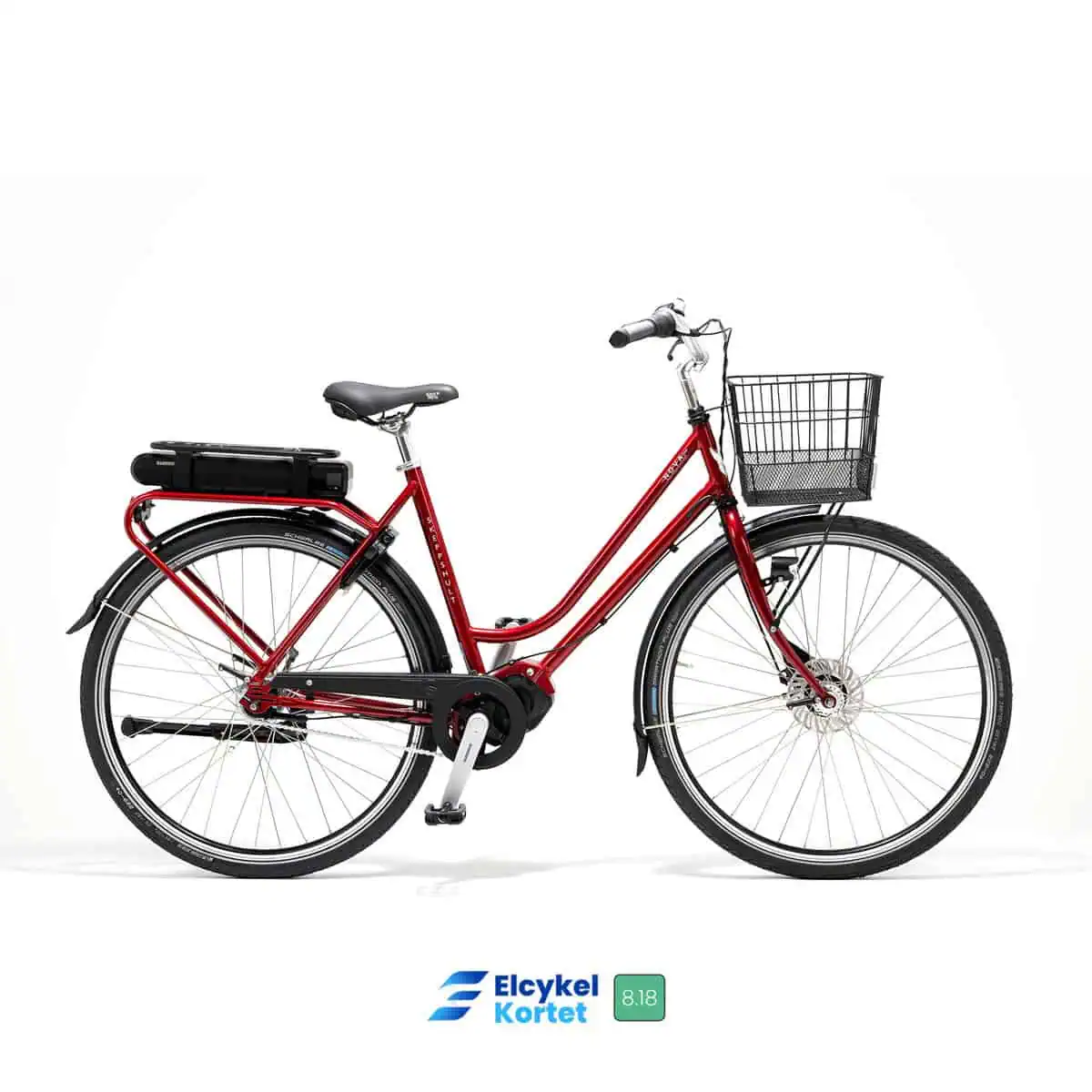 Skeppshult Nova El 7-vxl. 53cm Flamröd Elcykel  Klassisk 2024 från .