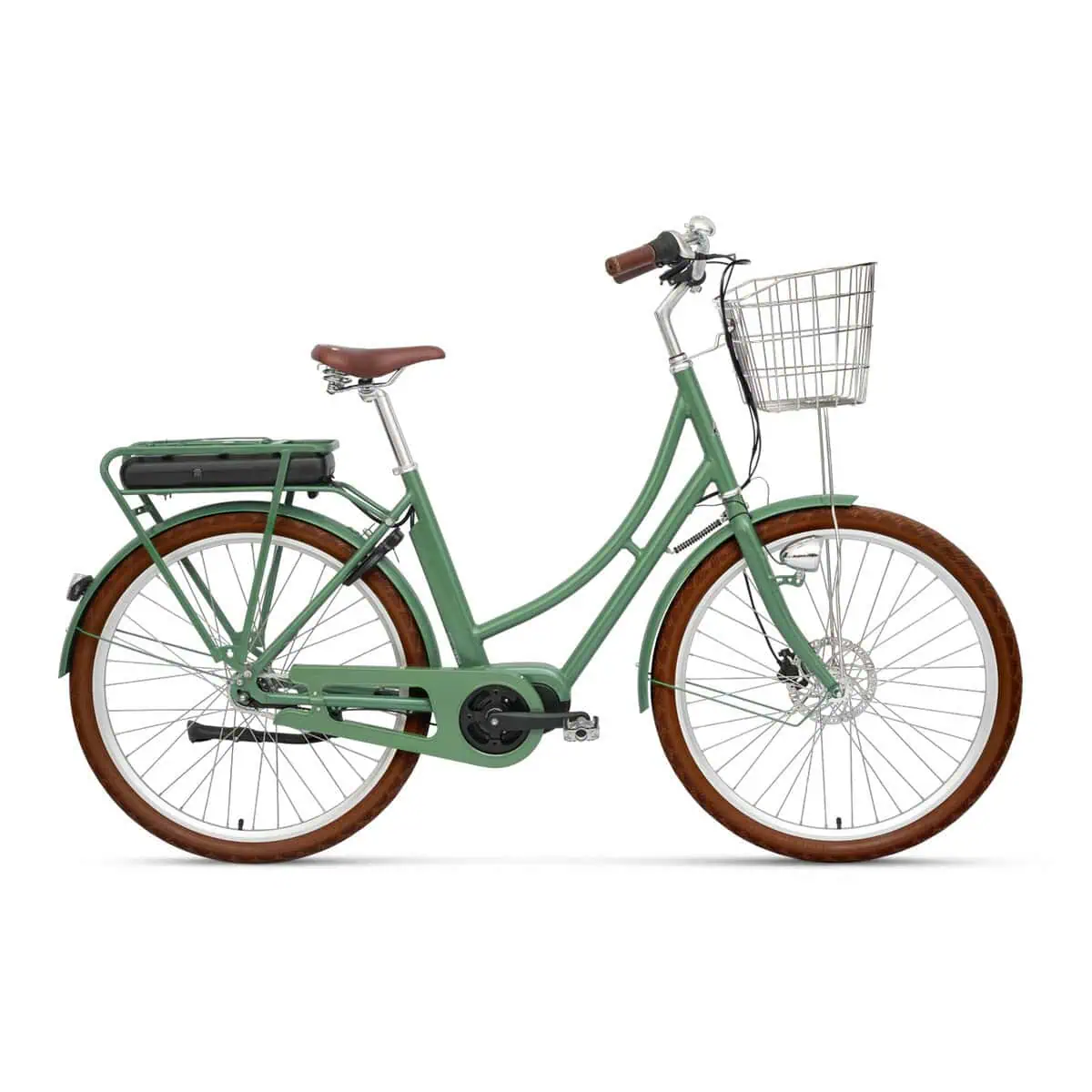 Stålhästen Prima Mitt Elcykel 7 Vxl Grön Elcykel  Klassisk 2024 från .