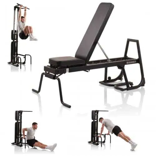 Träningsbänk med Pullup och Dip-funktion Hammer  Bench Pullup & Dip från Hammer.