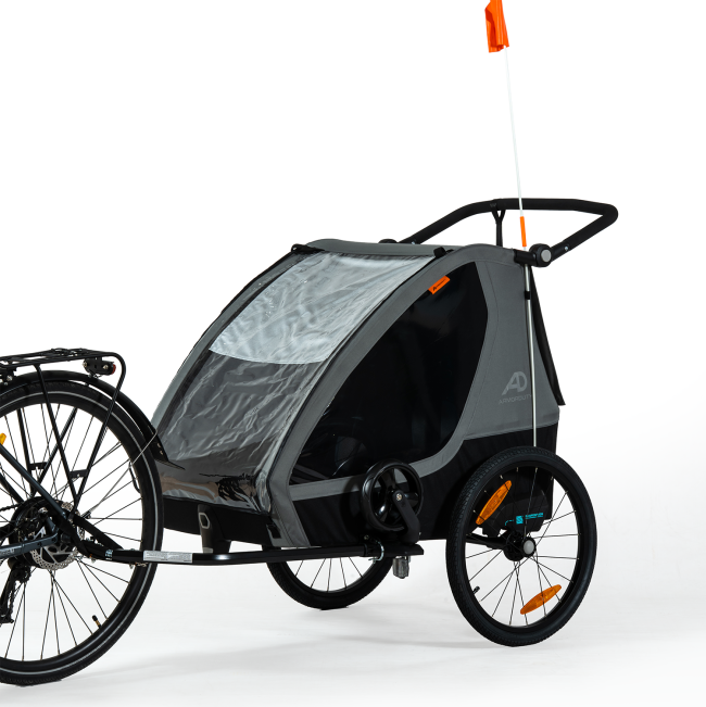 ArmorDuty TR-01 Cykelvagn för två barn från ArmorDuty.