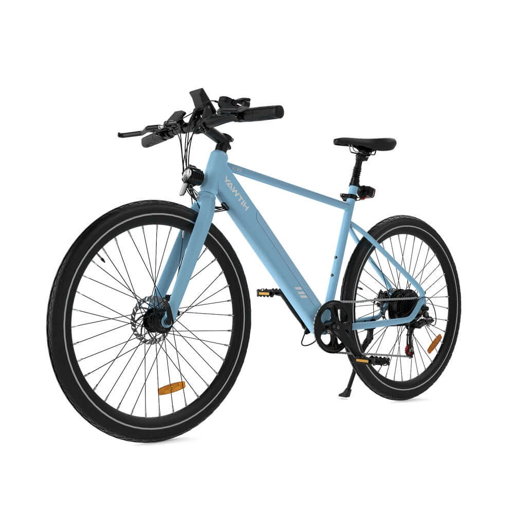 BK19 Elcykel (25 km/h) - Blå Elcykel från Elektronikhjulet.se.