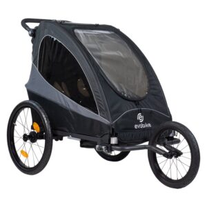Cykelvagn Evobike Yxlan Duo Svart / Grå från Evobike.
