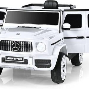 Elbil för barn – Mercedes G-Wagon Stil med LED