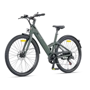 N1 Air Elcykel (25 km/h) - Grön / Lågt insteg Elcykel från Elektronikhjulet.se.