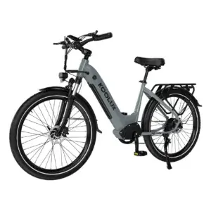 X2 Elcykel (25 km/h) - Grå Elcykel från Elektronikhjulet.se.