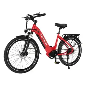 X2 Elcykel (25 km/h) - Röd Elcykel från Elektronikhjulet.se.