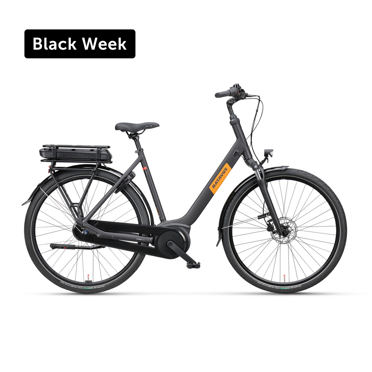 Batavus Altura Ego M/56 Smoking Black Elcykel  Klassisk 2024 från .