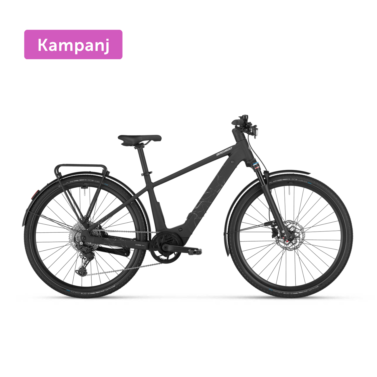 Bergamont Helix 20 Svart - M Elcykel  Hybrid 2024 från .