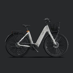 Ecoride Ambassador-4-Midmotor-Belt-Disc-White-Medium Home > Electric Bikes > City Electric Bikes från Ecoride.