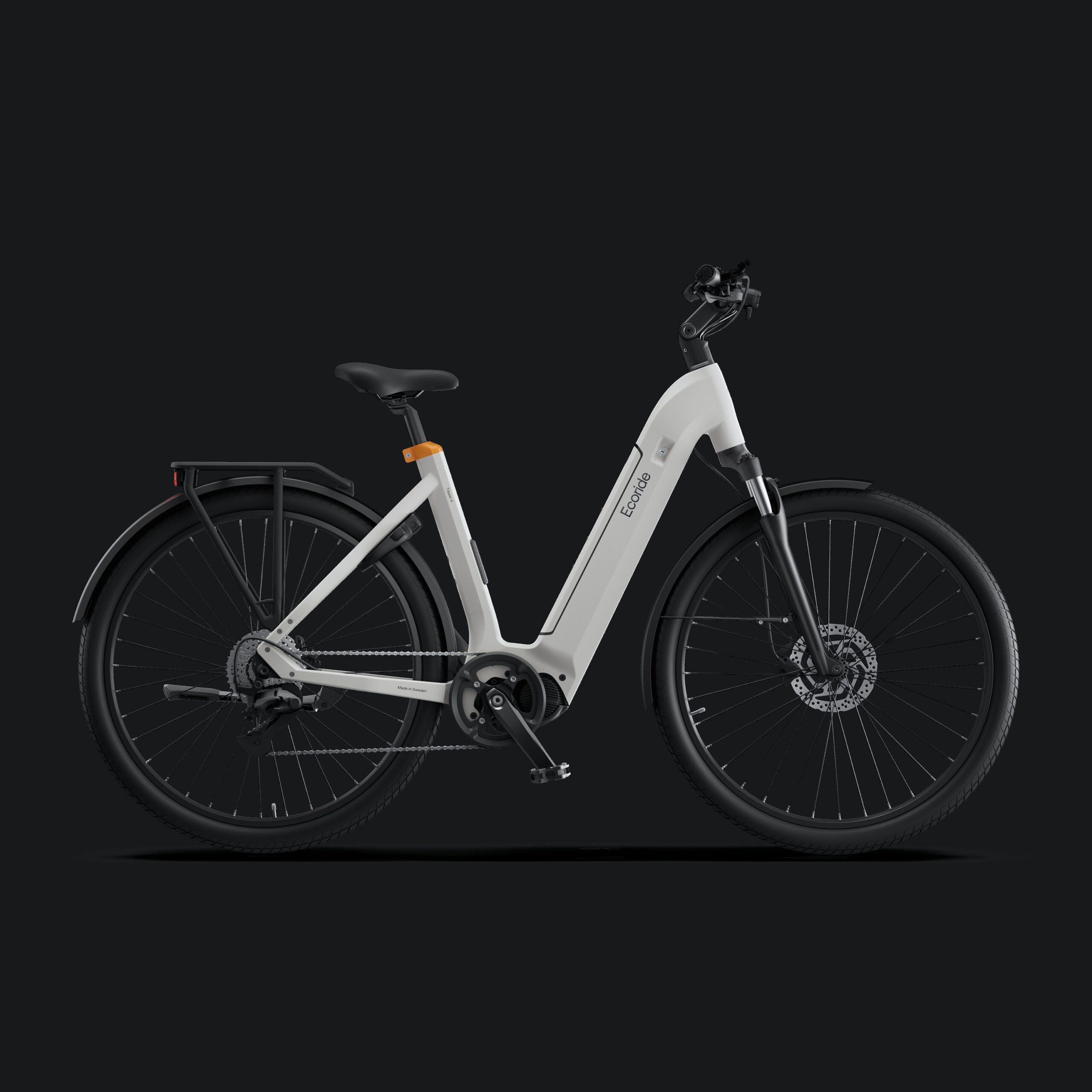 Ecoride Tripper-4-Midmotor-Low-step-white-medium Home > Electric Bikes > Hybrid Electric Bikes från Ecoride.