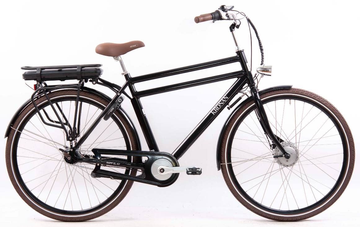 Kronan Elcykel Rapp H7 Herr 7-växlad svart 55cm 7-växlad svart 55cm från Kronan.