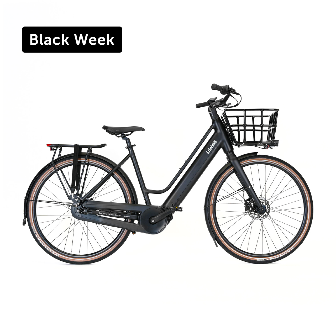 Lifebike C-mute Uni Nxt G12 - Svart Elcykel  Hybrid 2024 från .