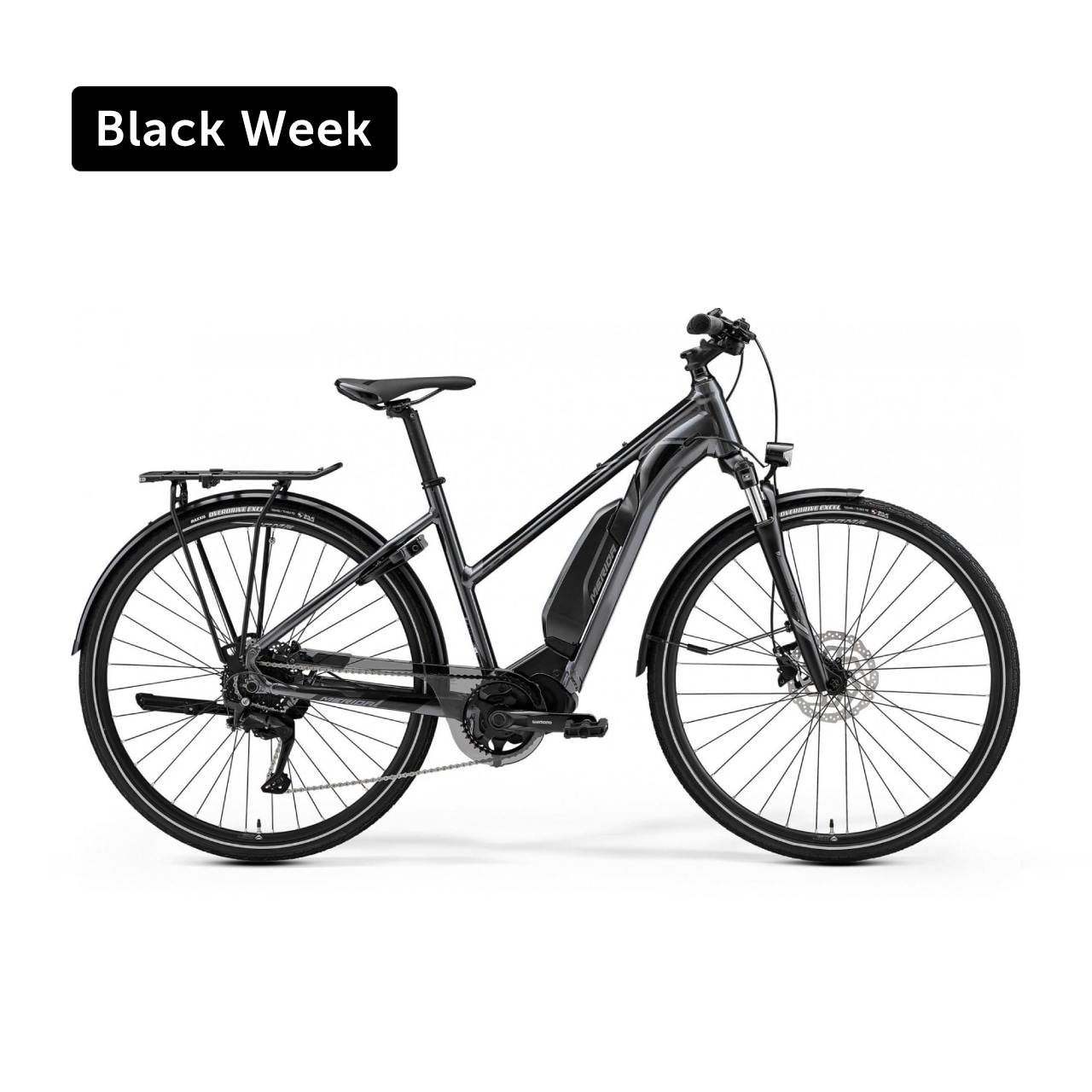 Merida Espresso L 300 Se Eq Grå - L Elcykel  Hybrid 2024 från .