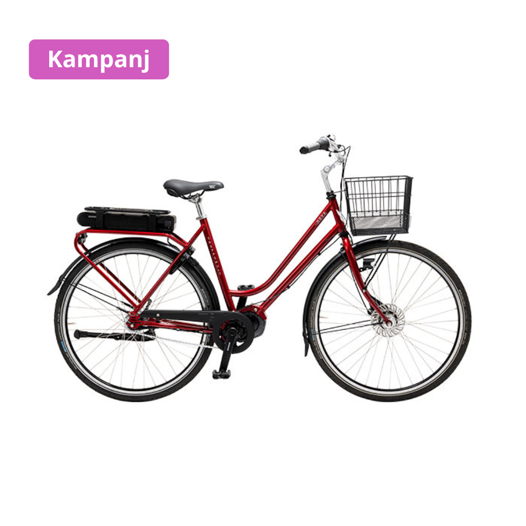 Skeppshult Nova El Premium 7-vxl. 53cm Flamröd Elcykel  Klassisk 2024 från .